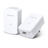 Mercusys | AV1000 Gigabit Powerline Starter komplekts | MP500 KIT | 1000 Mbit/s | Ethernet LAN (RJ-45) porti 1