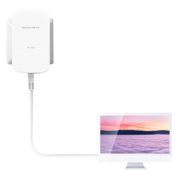 Mercusys | AV1000 Gigabit Powerline Starter komplekts | MP500 KIT | 1000 Mbit/s | Ethernet LAN (RJ-45) porti 1