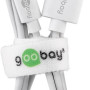 Goobay | Lightning USB charging and sync cable | 54600 | USB-C to Lightning Apple Lightnin male (8-pin) | USB 2.0 male (type A)
