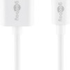 Goobay | Lightning USB uzlādes un sinhronizācijas kabelis | 54600 | USB-C uz Lightning Apple Lightning spraudnis (8‑pin) | USB 2.0 spraudnis (type A)