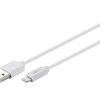 Goobay | Lightning USB uzlādes un sinhronizācijas kabelis | 54600 | USB-C uz Lightning Apple Lightning spraudnis (8‑pin) | USB 2.0 spraudnis (type A)