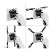 Neomounts DS70-256BL1 spēļu monitora roka 24-57