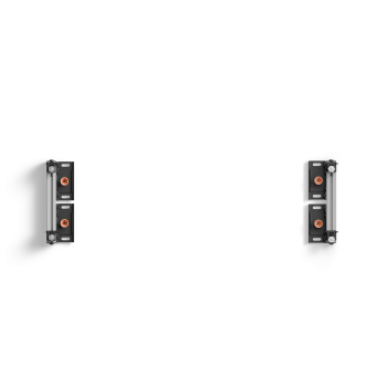 EDBAK ULS1250 Universāla LED sistēma 1 skapim 250 mm | Melns