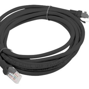 Lanberg | Patchcord CAT.6 UTP Fluke Passed | PCU6-10CC-0300-BK | 3 m | Black
