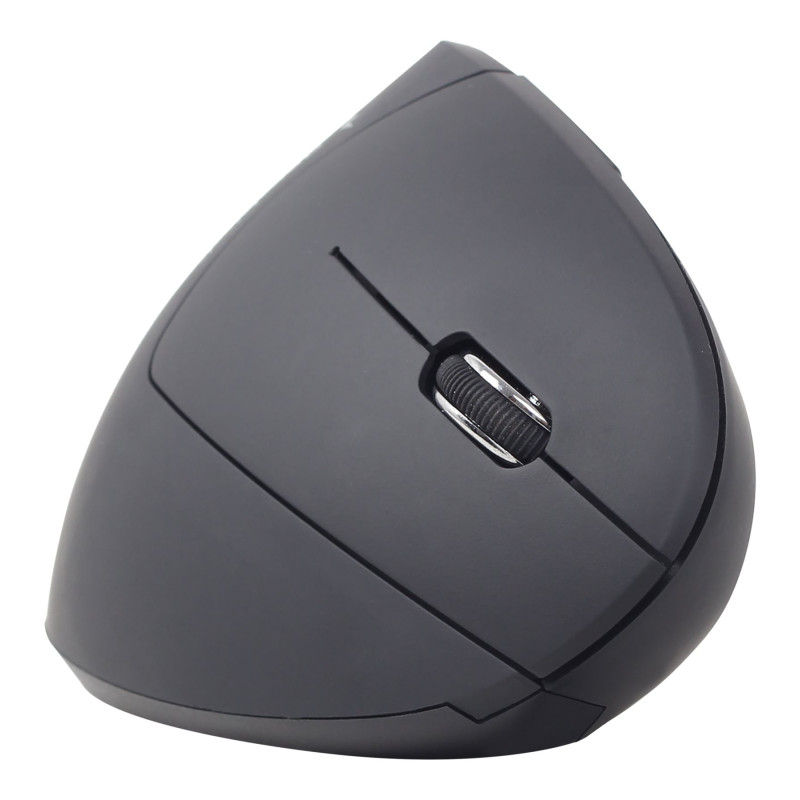 Gembird | MUSW-ERGO-01 | Optiskā pele | 2,4 GHz bezvadu optiskā pele | USB | Melna