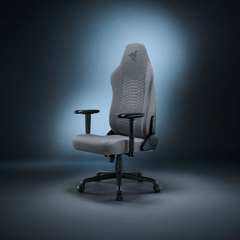 Razer daudzslāņu audums/tērauds | Spēļu krēsls | Iskur V2 X | Gaiši pelēks