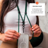 Fixed Universal Lanyard for Mobile Phones | Red