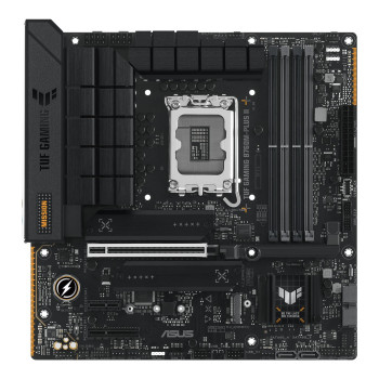 Asus | Procesoru saime Intel B760 | Procesora ligzda 1 x LGA1700 | 4 DIMM sloti - DDR5, bez ECC, on-die ECC, nebuferēti | Atbalstītās cietā diska saskarnes SATA-600 (RAID), 3 x M.2 | SATA savienotāju skaits 4