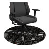 Genesis Protective Floor Mat Tellur 300 Round Gear Polyester | Floor Mat | Multicolor