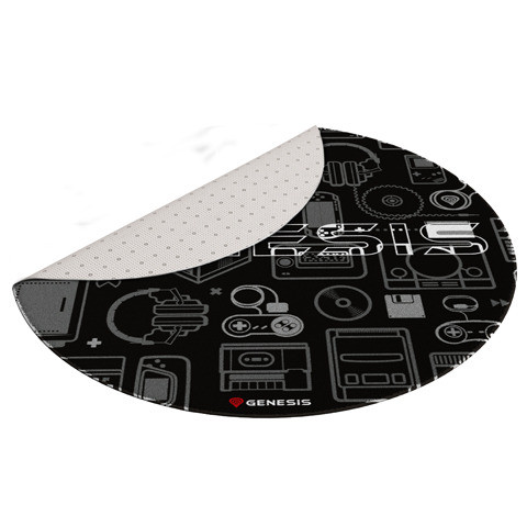 Genesis Protective Floor Mat Tellur 300 Round Gear Polyester | Floor Mat | Multicolor