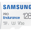 Samsung | PRO Endurance | MB-MJ128KA/EU | 128 GB | MicroSD Memory Card | Flash memory class U3, V30, Class 10 | SD adapter