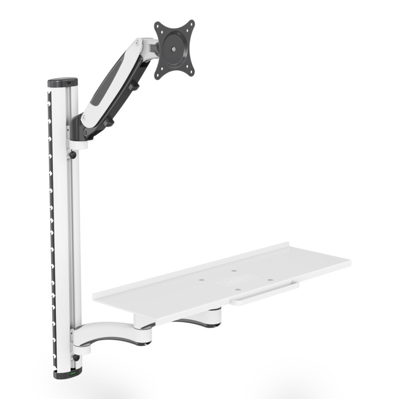Digitus Wall mount | DA-90451 | Rotate, Swivel | 32 " | Maximum weight (capacity) 8 kg | White/Black