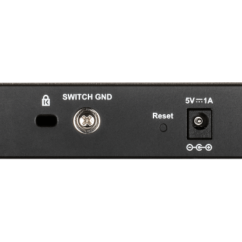 D-Link | Smart Managed Switch | DGS-1100-05V2/E | Pārvaldāms L2 | Uzstādāms 19