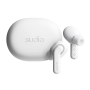 Sudio Earbuds | E4 Pro | Bluetooth | In-ear | Microphone | Cloud White | Noise canceling | Noise reduction | Wireless