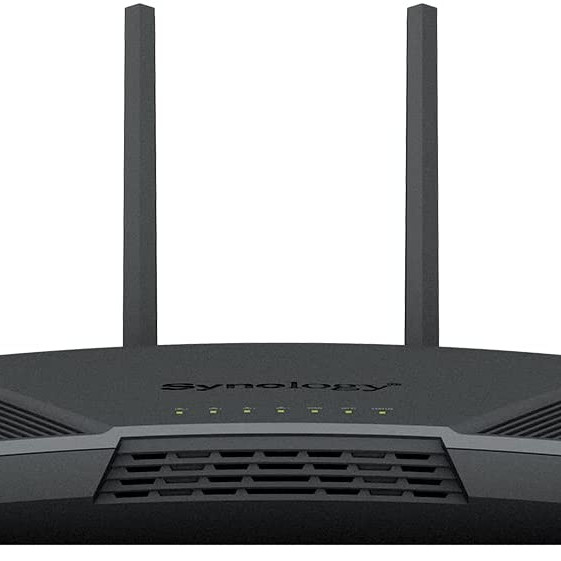 Synology RT6600ax Ātrs un drošs bezvadu maršrutētājs mājām | Synology | Ultra-fast and Secure Wireless Router for Homes | RT6600ax | 802.11ax | 4800 Mbit/s | Ethernet LAN (RJ-45) porti 5 | Mesh atbalsts Nē | MU-MIMO Jā | Nav mobilā plašjoslas | Antenas tips Ārējā antena x 6 | 24 mēneši