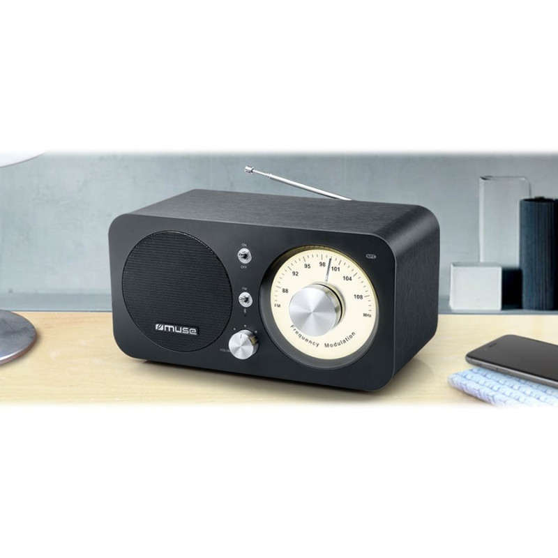 Muse | M-095 BT | NFC funkcija | Melns