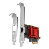 AXAGON PCI-Express tīkla karte ar 2.5 Gbit/s pārraides ātrumu un PXE atbalstu | PCEE-G25