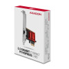 AXAGON PCI-Express tīkla karte ar 2.5 Gbit/s pārraides ātrumu un PXE atbalstu | PCEE-G25