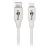 Goobay | Lightning - USB-C uzlādes un sinhronizācijas kabelis | USB-C to Lightning Apple Lightning spraudnis (8-pin) | USB-C spraudnis