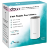 TP-LINK | Whole Home Mesh Wi‑Fi System | Deco E4 (1-pack) | 802.11ac | 867+300 Mbit/s | 10/100 Mbit/s | Ethernet LAN (RJ-45) porti 2 | Mesh atbalsts Jā | MU-MIMO Jā | Bez mobilā platjoslas | Antenas tips 2xIekšējā