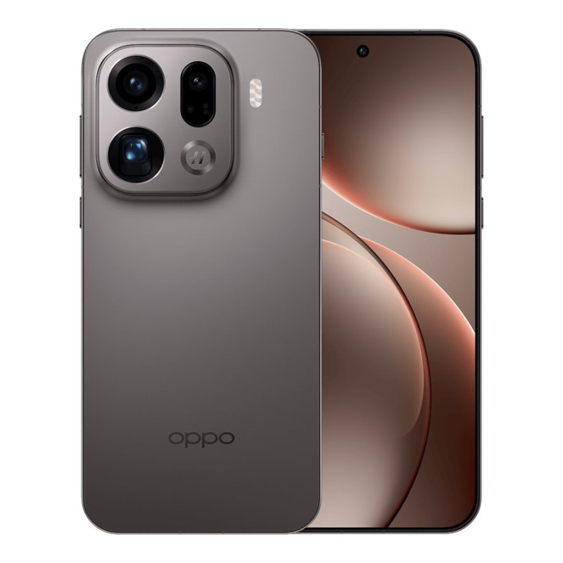 OPPO Find X9 Pro (CPH2791) (Titanium Charcoal) Dual SIM 6.78“ LTPO AMOLED 1272x2772/4.21GHz&3.5GHz&2.7GHz/512GB/16GB RAM/Android 16/5G | OPPO