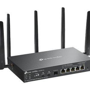TP-LINK ER706WP-4G Omada 4G+ Cat6 AX3000 Gigabit VPN Gateway with 4-Port PoE+ | TP-LINK
