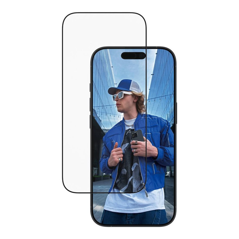 PanzerGlass Ekrāna aizsargs | Apple | iPhone 16 Pro/iPhone 17 | Stikls | Caurspīdīgs | Ultra-Wide Fit ar EasyAligner