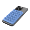 Fixed | MagMate | MagSafe Holder With Suction Cups | Apple | iPhone 12 and newer, or any phone with a MagSafe case | Liquid Silicone | Blue