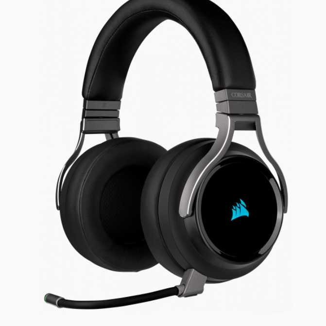 Corsair | High-Fidelity Gaming Headset | VIRTUOSO RGB WIRELESS | Wireless | Over-Ear | Wireless