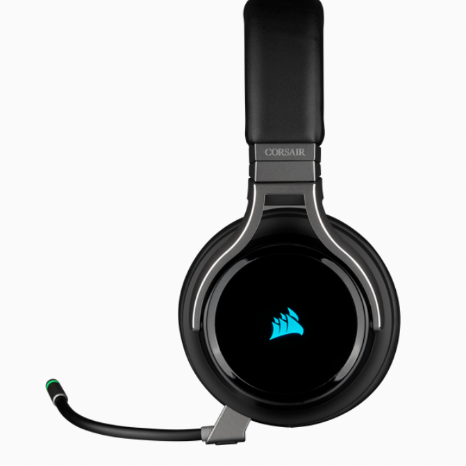 Corsair | High-Fidelity Gaming Headset | VIRTUOSO RGB WIRELESS | Wireless | Over-Ear | Wireless