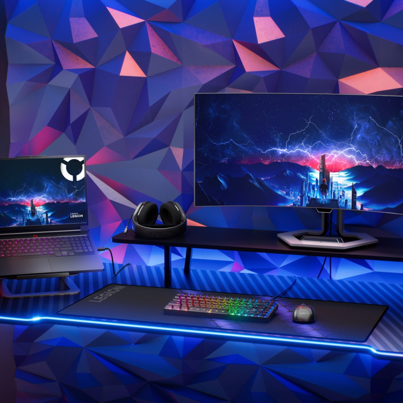 Lenovo Legion Pro 7 16IAX10H | Eclipse Black | 16 " | OLED | WQXGA | 2560 x 1600 pixels | Intel Core Ultra 9 | 275HX | 32 GB | CSODIMM DDR5 | Solid-state drive capacity 2x1000 GB | NVIDIA GeForce RTX 5080 | GDDR7 | 16 GB | Windows 11 Home | 802.11be | Bluetooth version 5.4 | Keyboard language English | Keyboard backlit