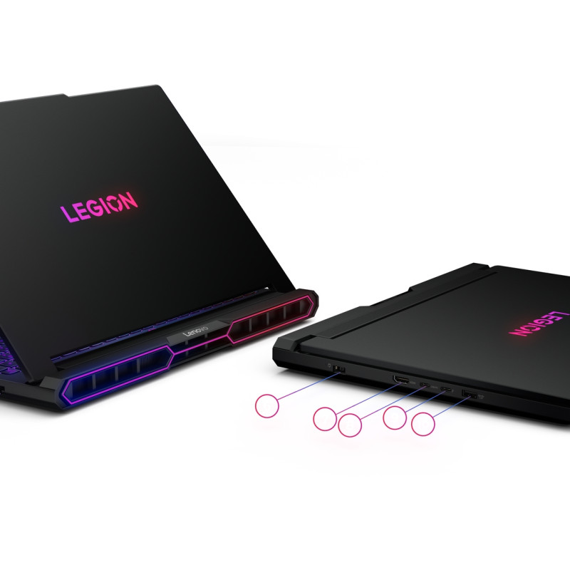 Lenovo Legion Pro 7 16IAX10H | Eclipse Black | 16 " | OLED | WQXGA | 2560 x 1600 pixels | Intel Core Ultra 9 | 275HX | 32 GB | CSODIMM DDR5 | Solid-state drive capacity 2x1000 GB | NVIDIA GeForce RTX 5080 | GDDR7 | 16 GB | Windows 11 Home | 802.11be | Bluetooth version 5.4 | Keyboard language English | Keyboard backlit