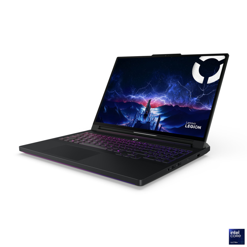 Lenovo Legion Pro 7 16IAX10H | Eclipse Black | 16 " | OLED | WQXGA | 2560 x 1600 pixels | Intel Core Ultra 9 | 275HX | 32 GB | CSODIMM DDR5 | Solid-state drive capacity 2x1000 GB | NVIDIA GeForce RTX 5080 | GDDR7 | 16 GB | Windows 11 Home | 802.11be | Bluetooth version 5.4 | Keyboard language English | Keyboard backlit