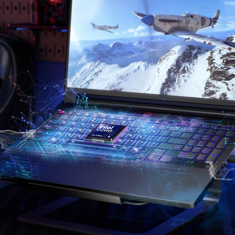 Lenovo Legion Pro 7 16IAX10H | Eclipse Black | 16 " | OLED | WQXGA | 2560 x 1600 pixels | Intel Core Ultra 9 | 275HX | 32 GB | CSODIMM DDR5 | Solid-state drive capacity 2x1000 GB | NVIDIA GeForce RTX 5080 | GDDR7 | 16 GB | Windows 11 Home | 802.11be | Bluetooth version 5.4 | Keyboard language English | Keyboard backlit