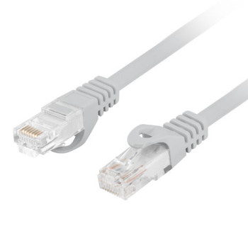 Lanberg | Komunācijas kabelis Cat.6 UTP LSZH CU | PCU6-10CU-0050-S | 0.5 m | Pelēks