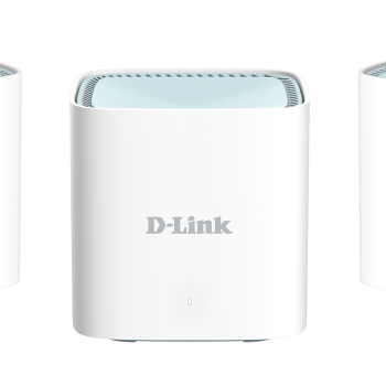 D-Link | EAGLE PRO AI AX1500 Mesh System | M15-3 (3-pack) | 802.11ax | 1200+300 Mbit/s | 10/100/1000 Mbit/s | Ethernet LAN (RJ-45) porti 1 | Mesh atbalsts Jā | MU-MIMO Jā | Bez mobila platjoslas | Antenas tips 2 x 2.4G WLAN iebūvēta antena, 2 x 5G WLAN iebūvēta antena