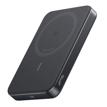 Anker MagGo bezvadu jaudas banka (ar 30W C portu, ultra plāna) | A1664H11 | 10000 mAh | Melna