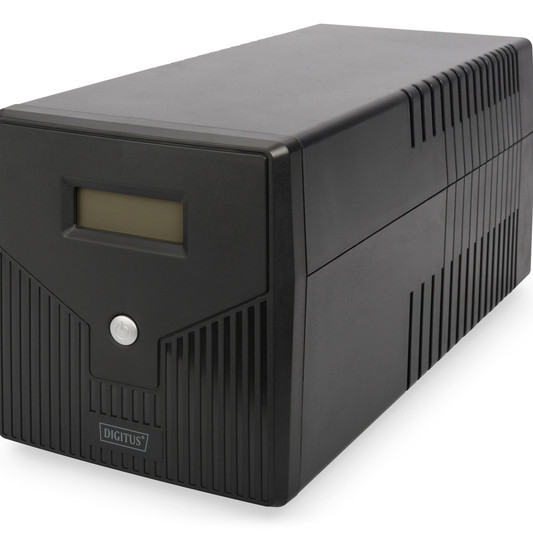 Digitus | Line-Interactive UPS | Line-Interactive UPS DN-170076, 2000VA/1200W 12V/9Ah x2 akumulators, 4x CEE 7/7, USB, RS232, RJ45, LCD, simulēta sinusoīda, 198 x 158 x 380 mm, Svars: 10.5 kg | 2000 VA | 1200 W