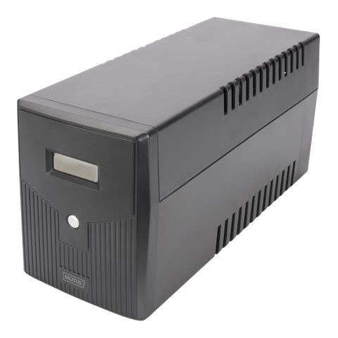 Digitus | Line-Interactive UPS | Line-Interactive UPS DN-170076, 2000VA/1200W 12V/9Ah x2 akumulators, 4x CEE 7/7, USB, RS232, RJ45, LCD, simulēta sinusoīda, 198 x 158 x 380 mm, Svars: 10.5 kg | 2000 VA | 1200 W
