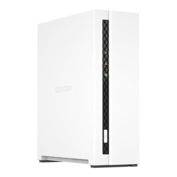QNAP | 1-vietu ARM | TS-133 | Līdz 1 SATA 6Gb/s, 3Gb/s | ARM 4-kodolu | Cortex-A55 | Procesora frekvence 1.8 GHz | 2 GB | N/A