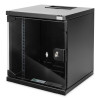 Digitus | Sienas uzstādāms skapis | DN-10-06U-B | IP aizsardzības klase: IP20; Priekšējās durvis: Stikla durvis, vienu pusi atveramas; Skapja tips: Sienas uzstādāms skapis; Dziļums: 300 mm; Slodzes kapacitāte: 30 kg | Melns