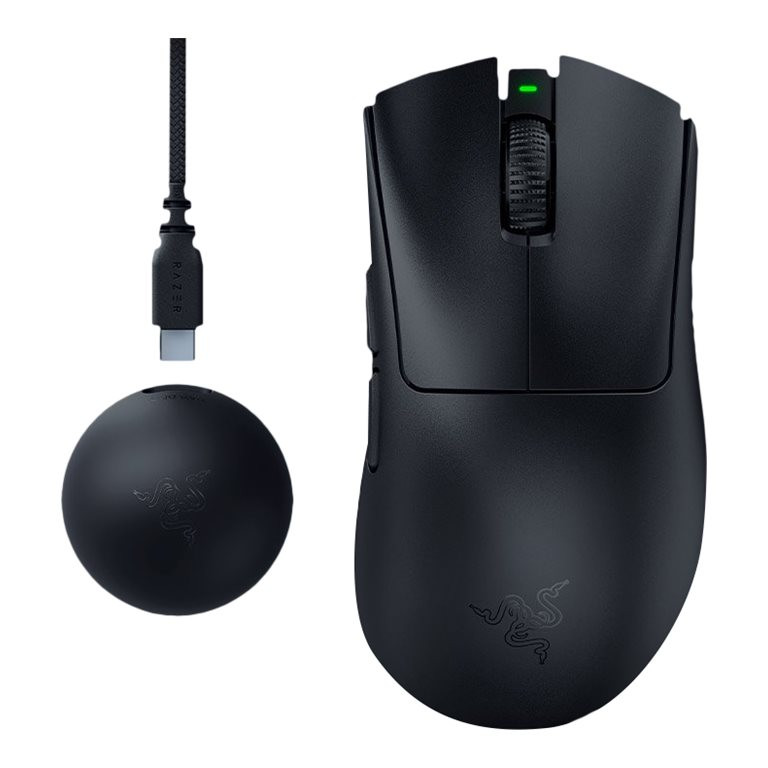 Razer DeathAdder V4 Pro spēļu pele, melna | Razer