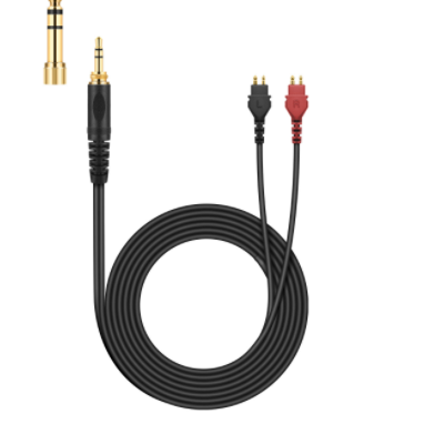 Sennheiser | Kabelis | HD600 austiņu mini spraudnis | 3.5 mm un adapters 6.35 mm