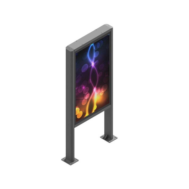 EDBAK Floor stand | POK90 | 46 " | Maximum weight (capacity) 80 kg | Black