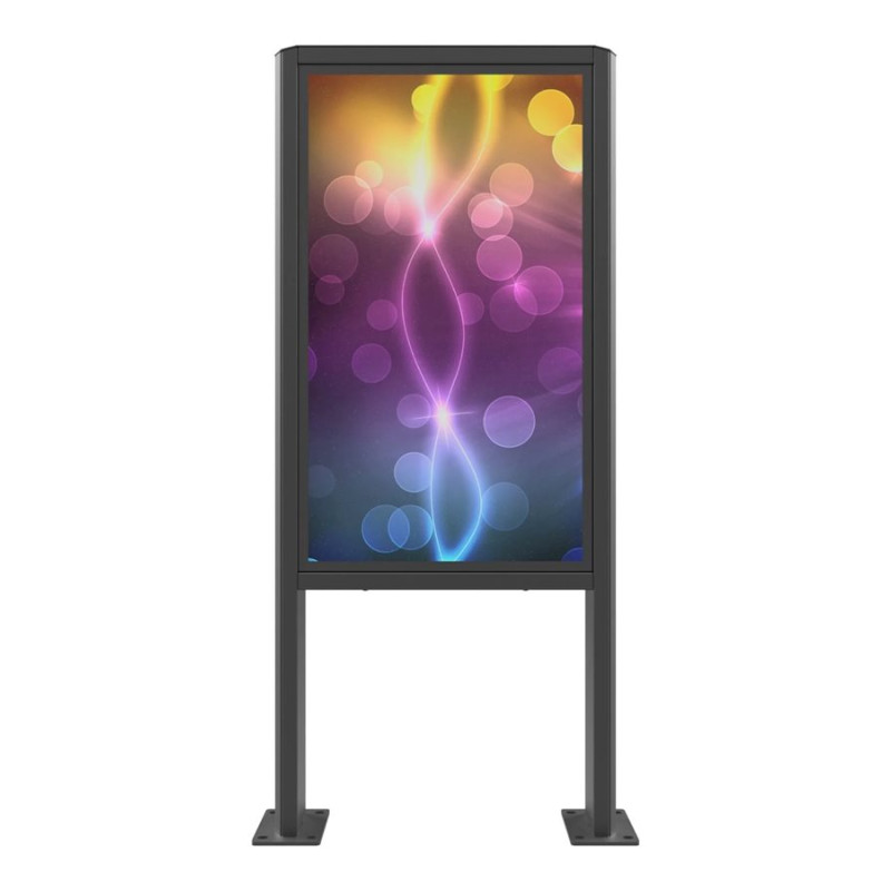 EDBAK Floor stand | POK90 | 46 " | Maximum weight (capacity) 80 kg | Black
