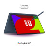 Lenovo Yoga 9 2-in-1 14IPH11 Intel | Cosmic Blue | 14 " | OLED | Touchscreen | 2.8K WQXGA+ | 2880 x 1800 pixels | Intel Core Ultra 7 | 355 | 32 GB | Soldered LPDDR5X | Solid-state drive capacity 1000 GB | Intel Graphics | Windows 11 Home | 802.11be | Bluetooth version 5.4 | Keyboard language Nordic | Keyboard backlit