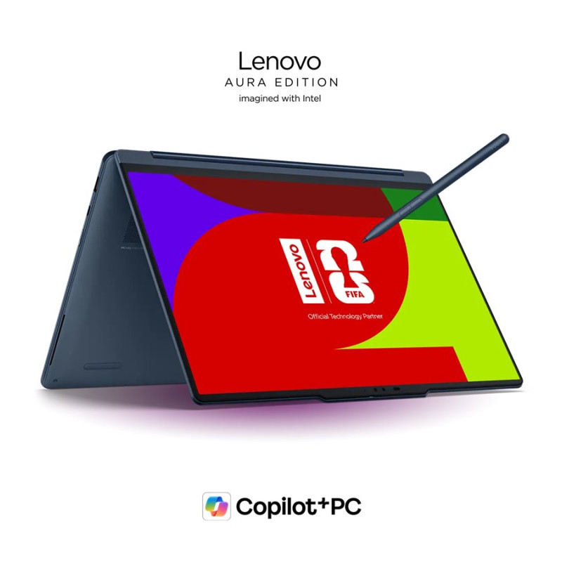 Lenovo Yoga 9 2-in-1 14IPH11 Intel | Cosmic Blue | 14 " | OLED | Touchscreen | 2.8K WQXGA+ | 2880 x 1800 pixels | Intel Core Ultra 7 | 355 | 32 GB | Soldered LPDDR5X | Solid-state drive capacity 1000 GB | Intel Graphics | Windows 11 Home | 802.11be | Bluetooth version 5.4 | Keyboard language Nordic | Keyboard backlit
