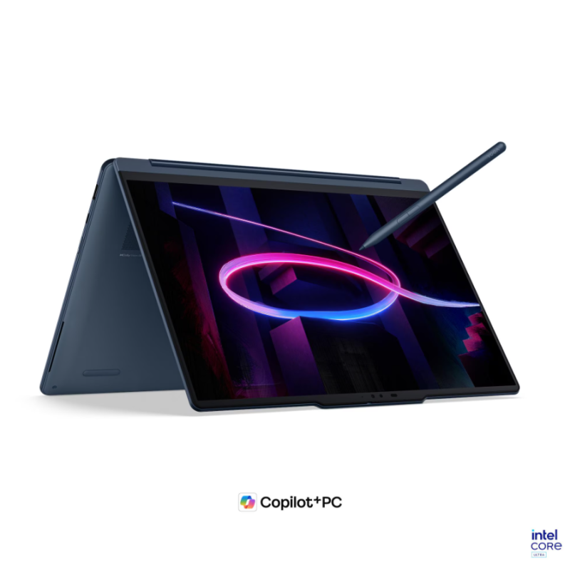Lenovo Yoga 9 2-in-1 14IPH11 Intel | Cosmic Blue | 14 " | OLED | Touchscreen | 2.8K WQXGA+ | 2880 x 1800 pixels | Intel Core Ultra 7 | 355 | 32 GB | Soldered LPDDR5X | Solid-state drive capacity 1000 GB | Intel Graphics | Windows 11 Home | 802.11be | Bluetooth version 5.4 | Keyboard language Nordic | Keyboard backlit