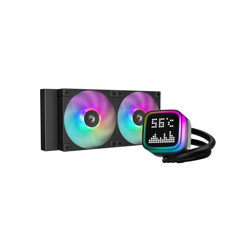 Deepcool | Likvīda procesora dzesētājs | LP240 | Intel, AMD