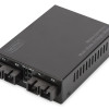 Digitus | Fast Ethernet optisko sakaru konvertors no multimode uz singlemode SC uz SC, viļņa garums 1310 nm | DN-82024 | SC | SC